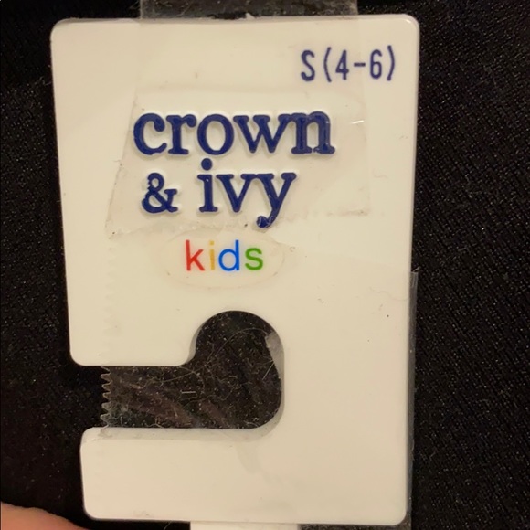 Crown & Ivy brown leather tartan plaid belt Youth Large s 4-6 Christmas - Picture 6 of 7